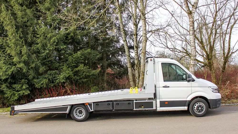 Festplateau Autotransport